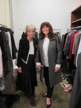 Charmian & me at the Vanity Fair shoot