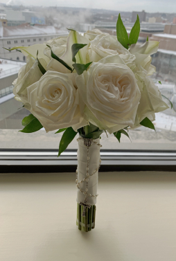 Garden Rose Bridal Bouquet