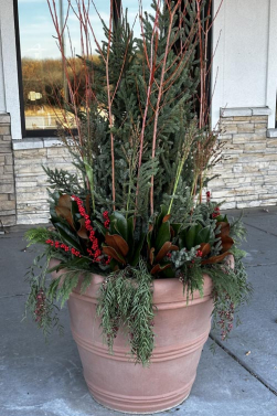 Large Planter Hazelwood Restaurant