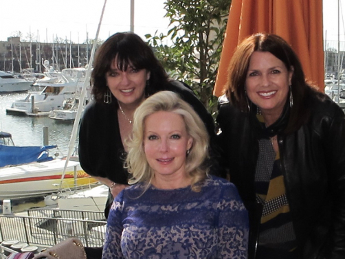 Angela, Kym & Debbie at Marina Del Rey