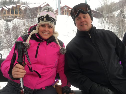 Skiing with my Honey