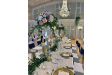 LaFayette Club Royal Blue Wedding Reception blueweddinglafayette.jpg