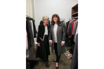 Charmian & me at the Vanity Fair shoot