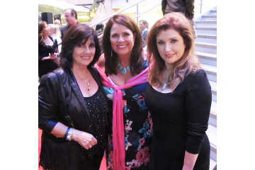 With Morgan Brittany and my sister Patricia