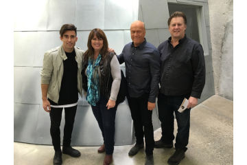 Christian Singer Phil Wickham & Pastor Greg Laurie & My husband, Rick