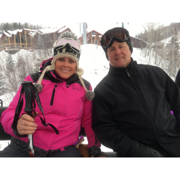 Skiing with my Honey