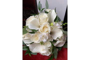 White Bridal Bouquet