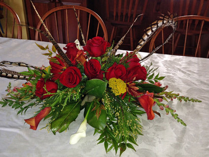 Christmas Dinner Centerpiece