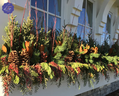 Winter Window Box