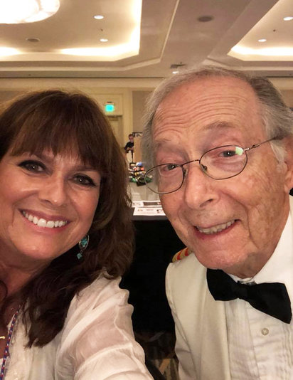 With Bernie Kopell