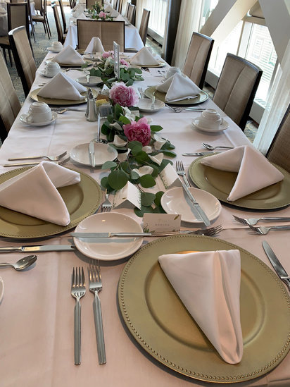 Just simplly greens and peonies