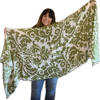 Marta's Drapes Luxurious Wool/Silk Scarf
