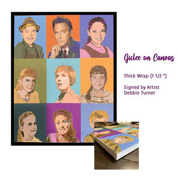 "The Family von Trapp" Giclee 11x14 of  "The Family von Trapp" by Debbie Turner